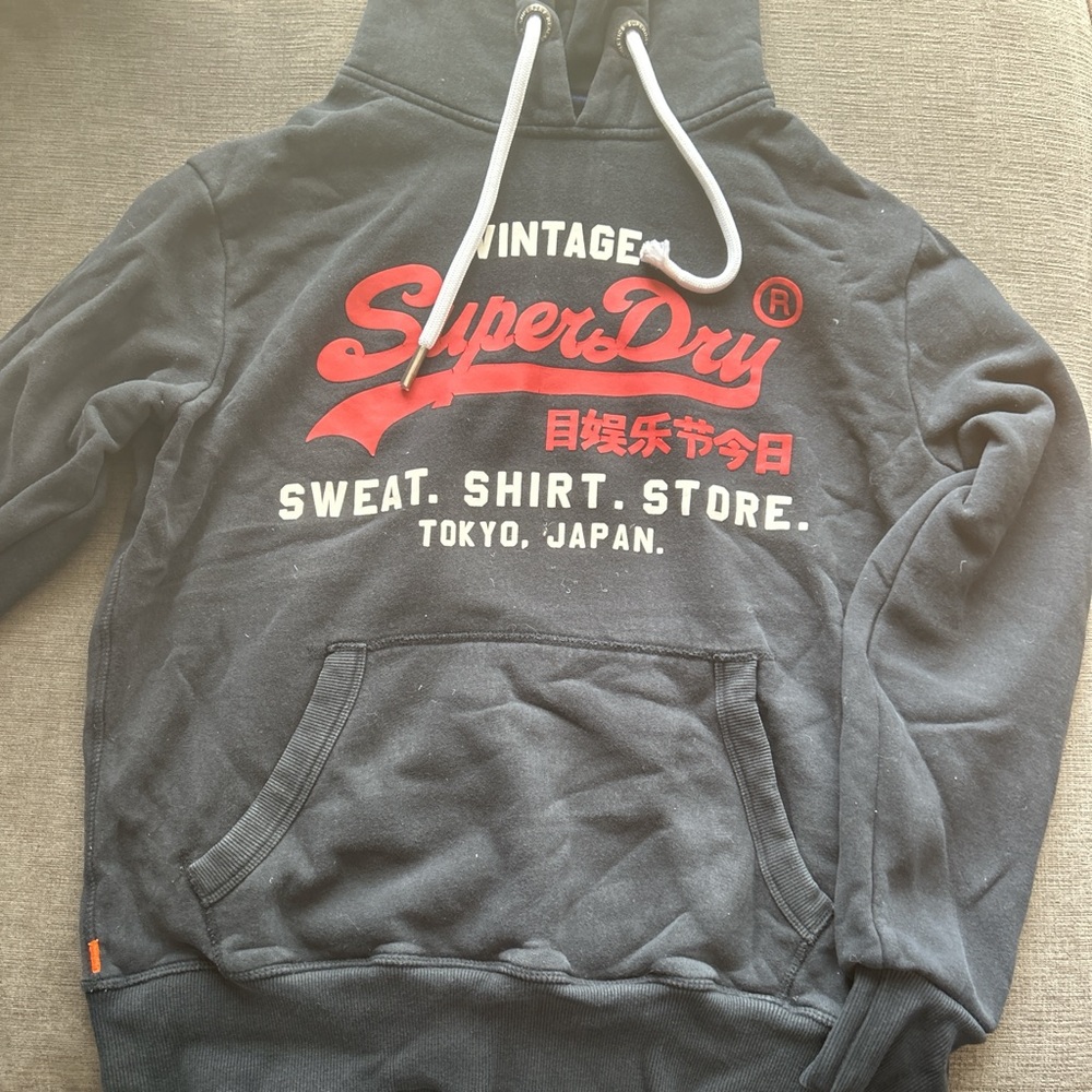Superdry navy hoodie
